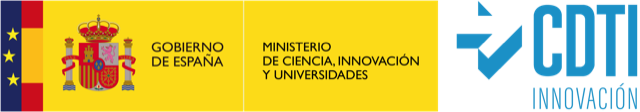 Logo Ministerio ciencia innovación y universidades cdti